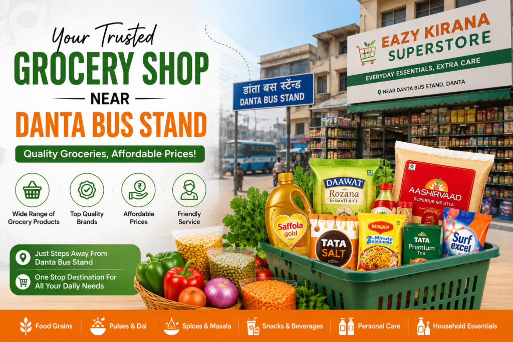 grocery shop near Danta Bus Stand